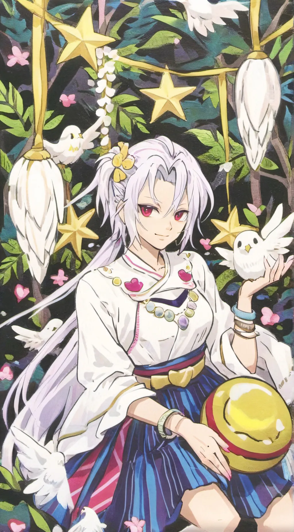 ai character: BESTIE GIRY MAN background