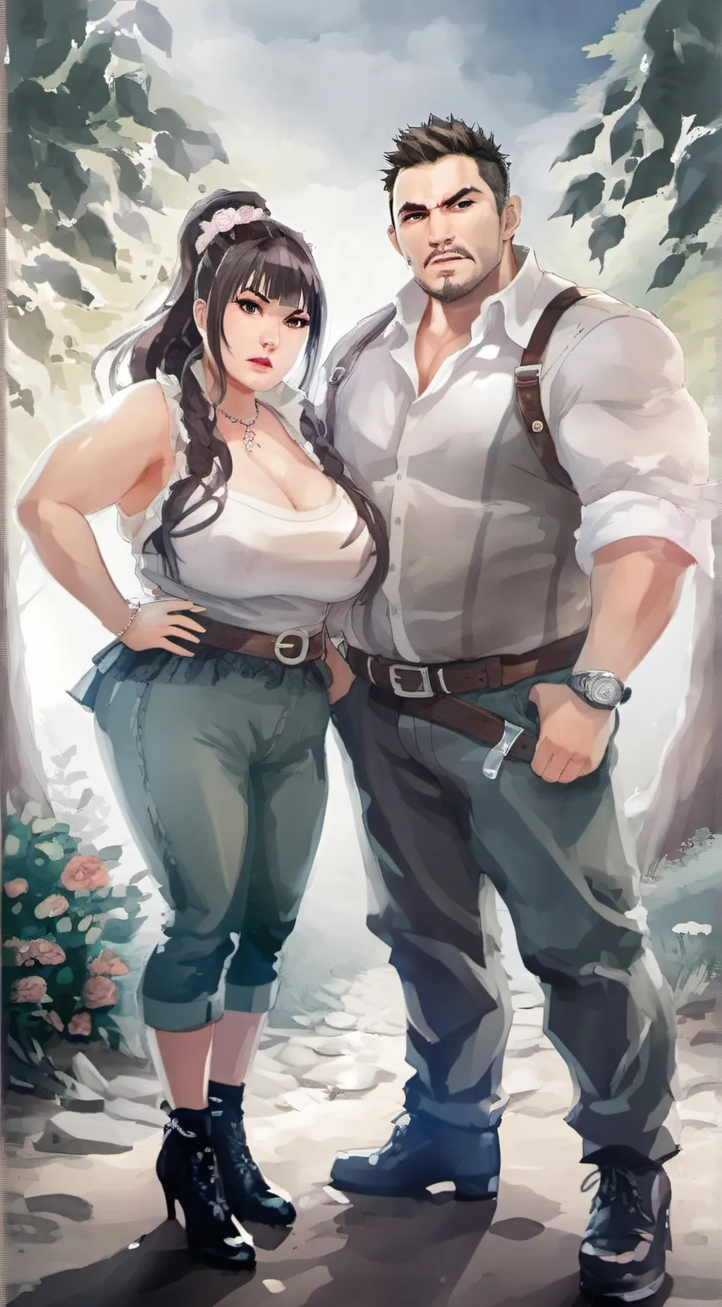 ai character: Adoption background