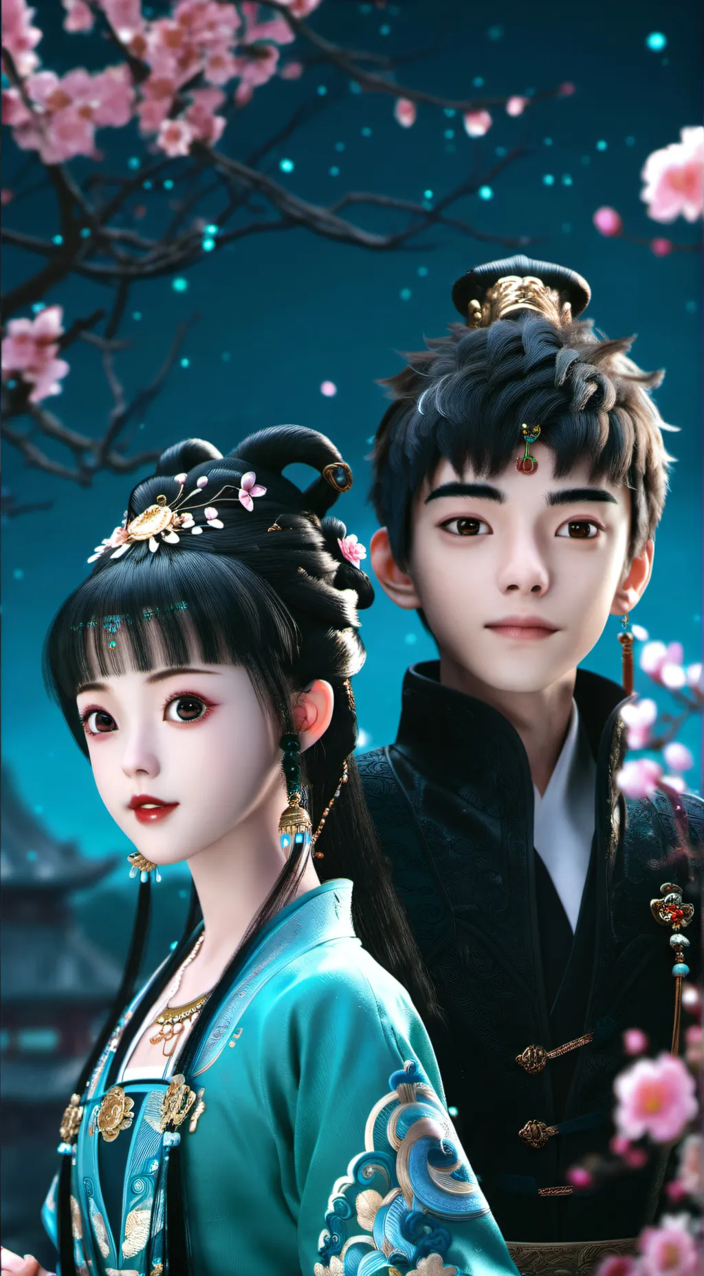 ai character: ki su yang and syu background