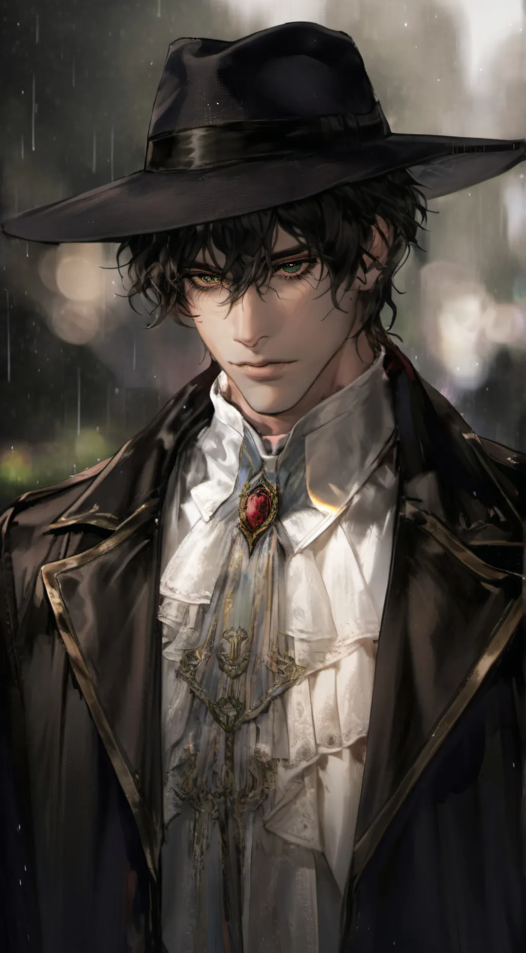 ai character: Damon Blackwood background