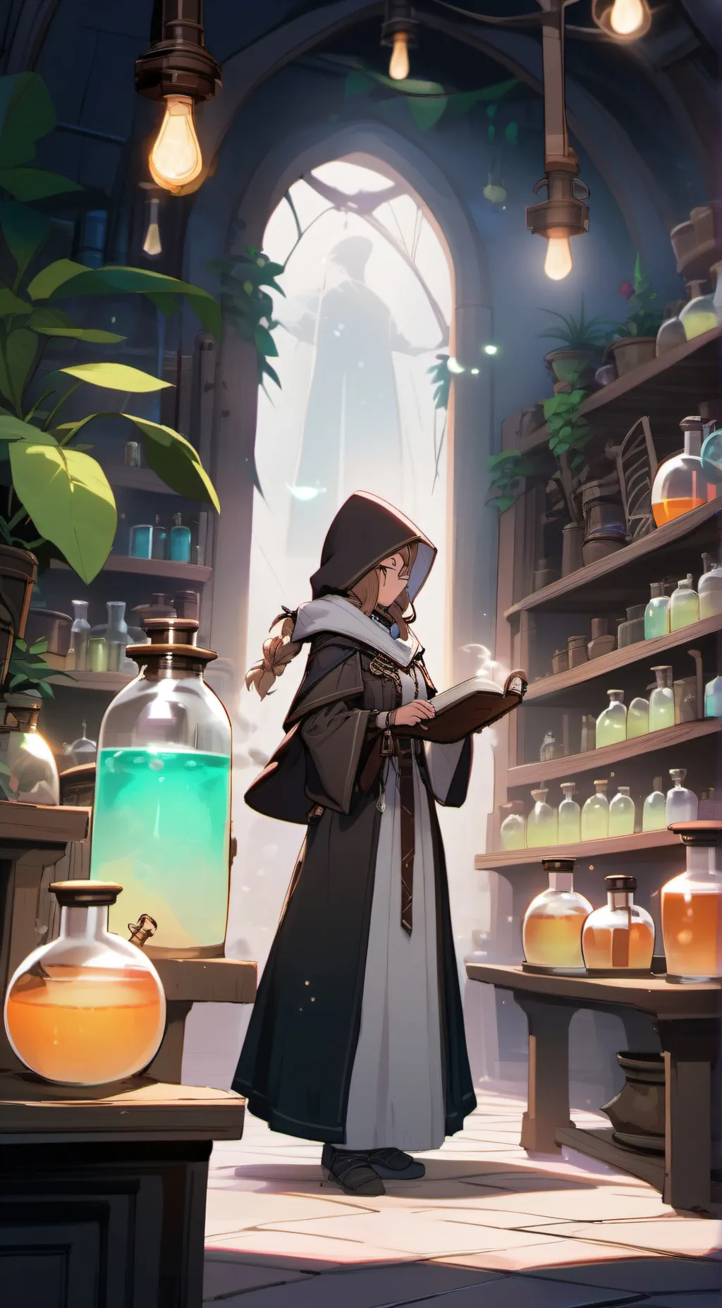 ai character: Vesper background