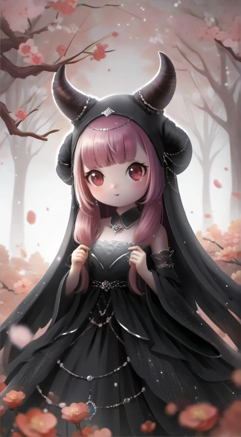 ai character: kitty  background