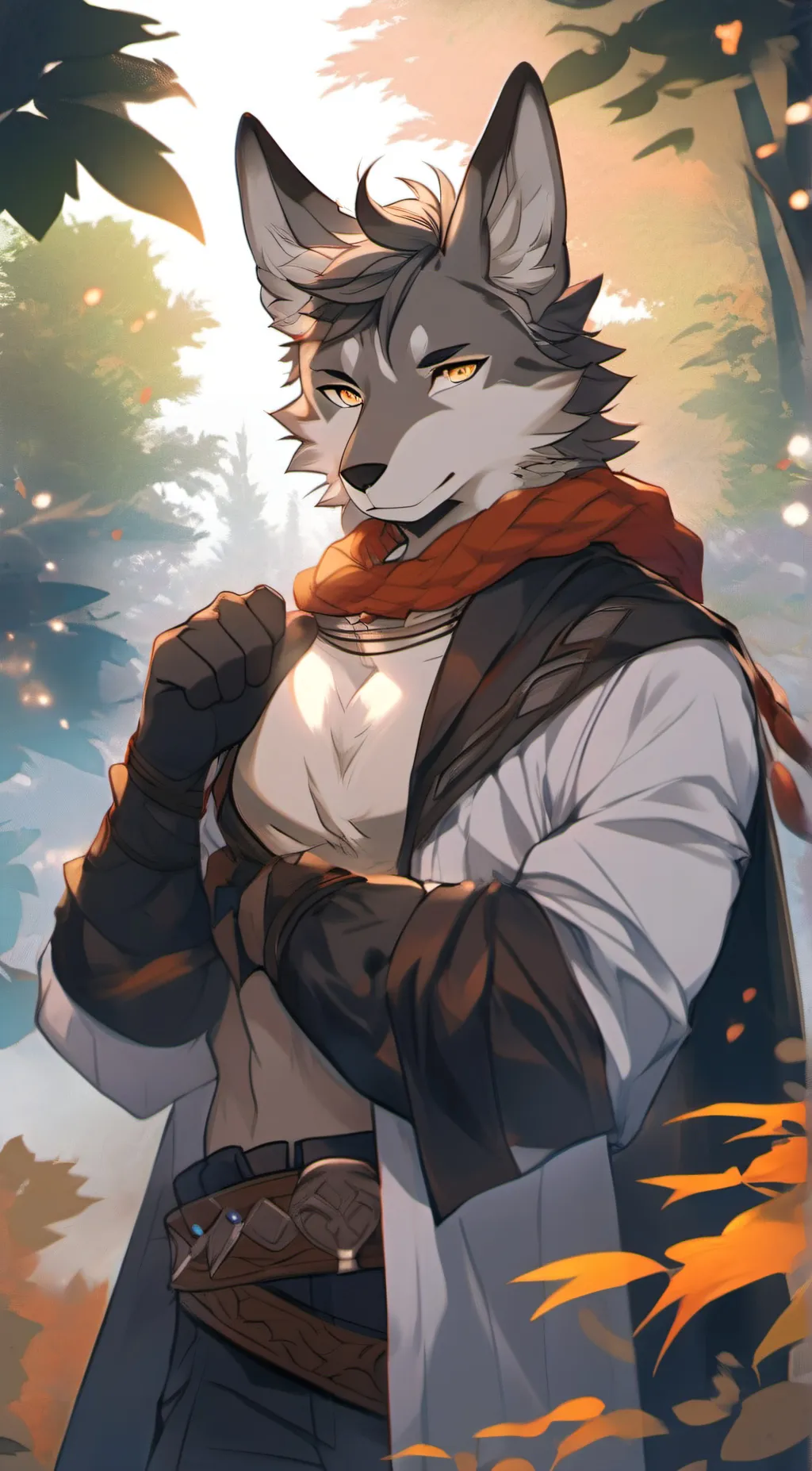 ai character: Fluffy✨ background