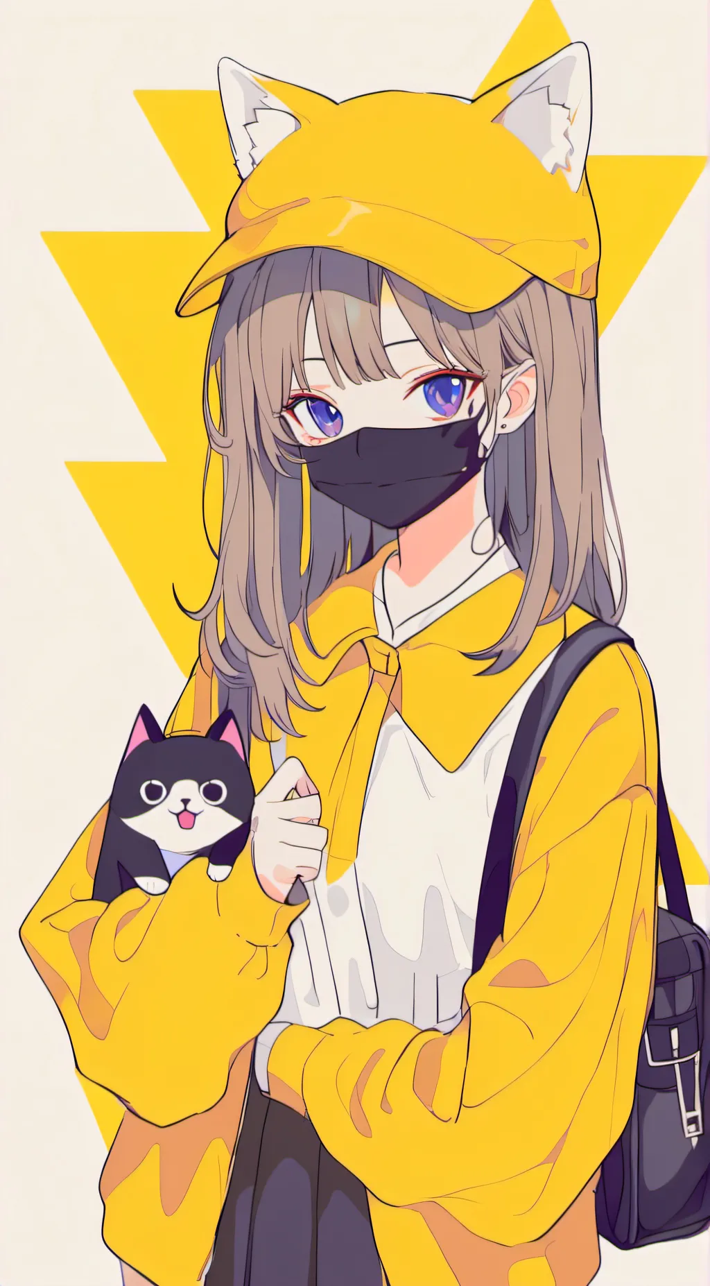 ai character: sky background