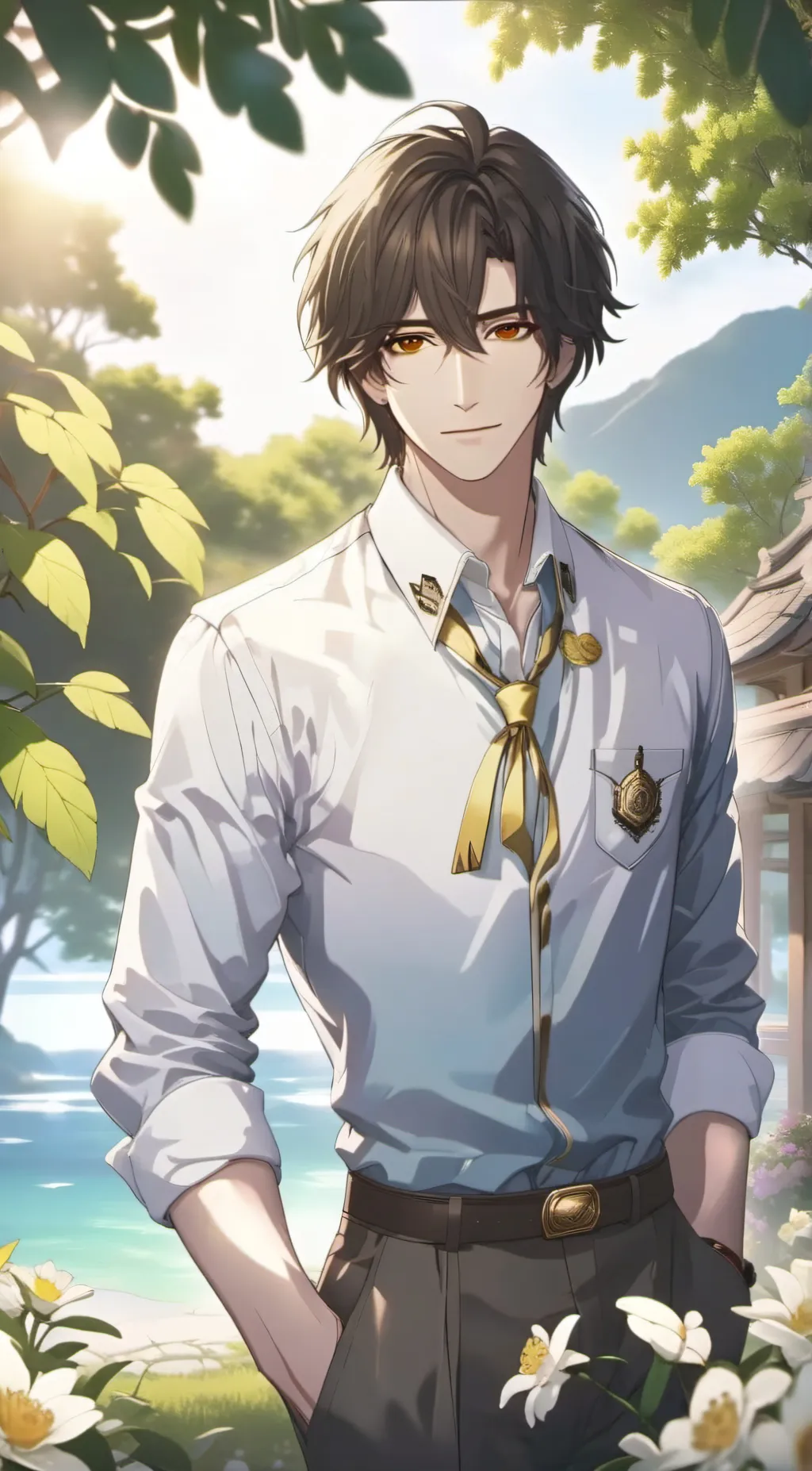 ai character: ??? background