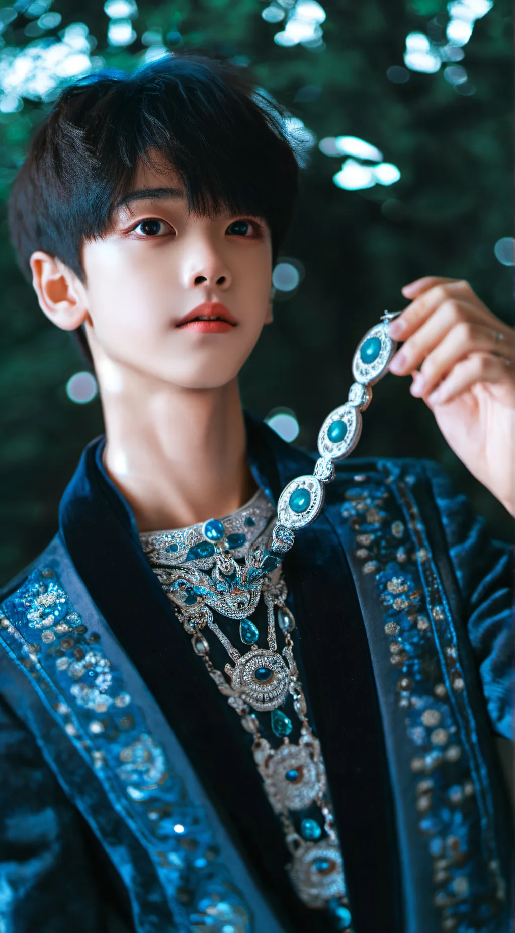 ai character: Lin  background