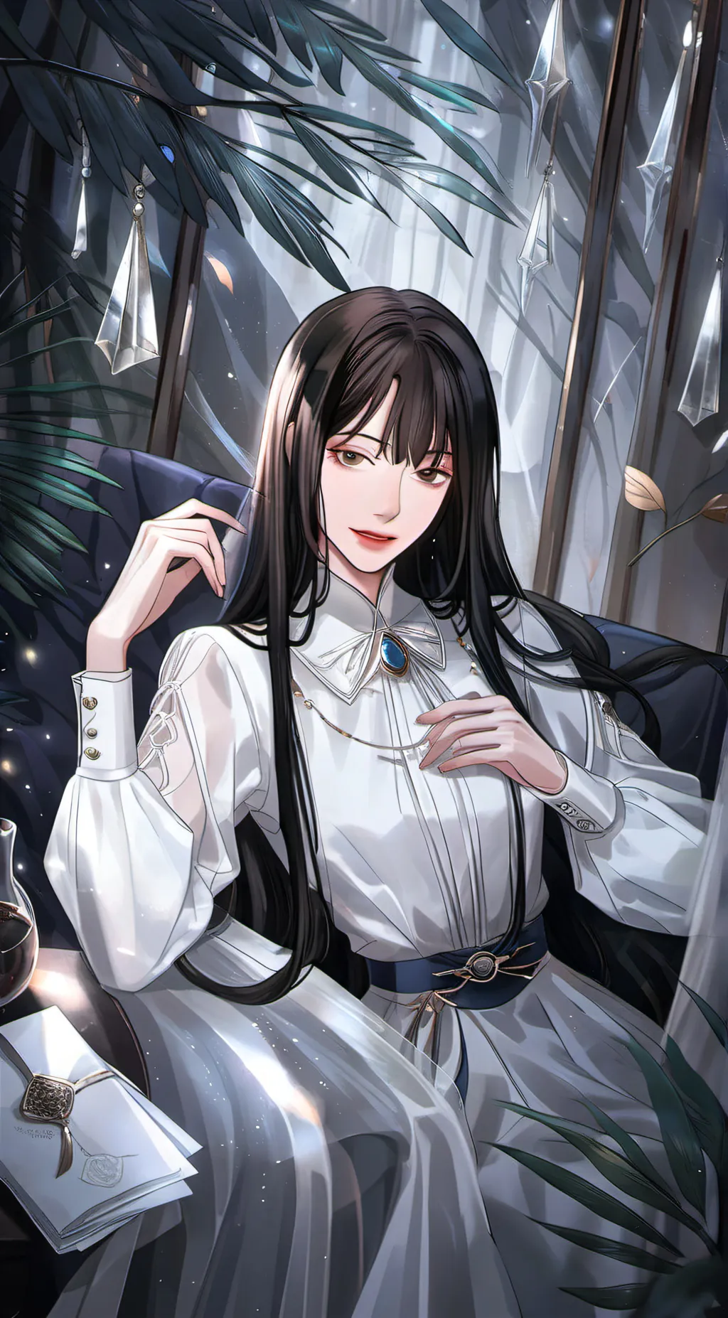 ai character: Кан Юна background