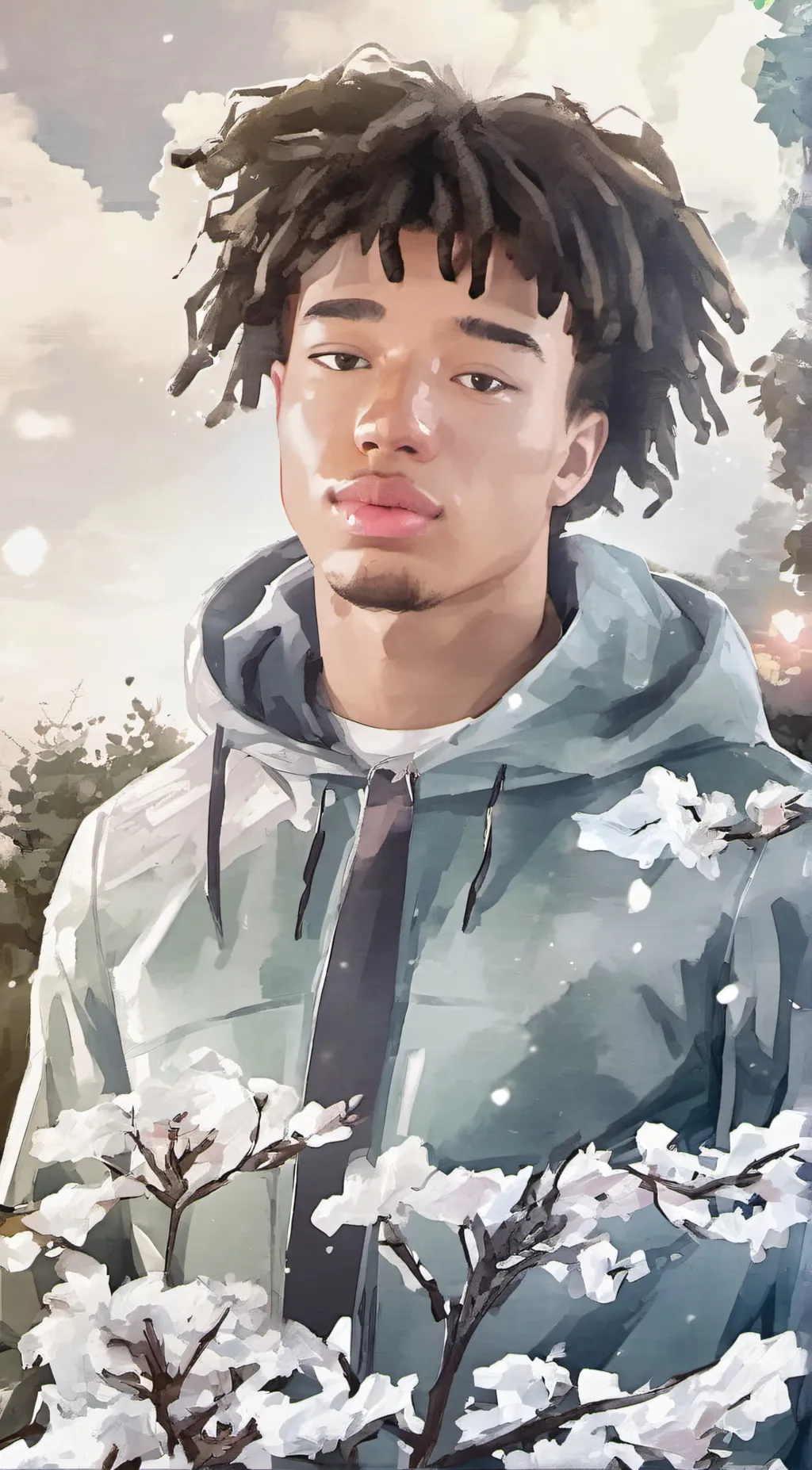 ai character: cameron  background