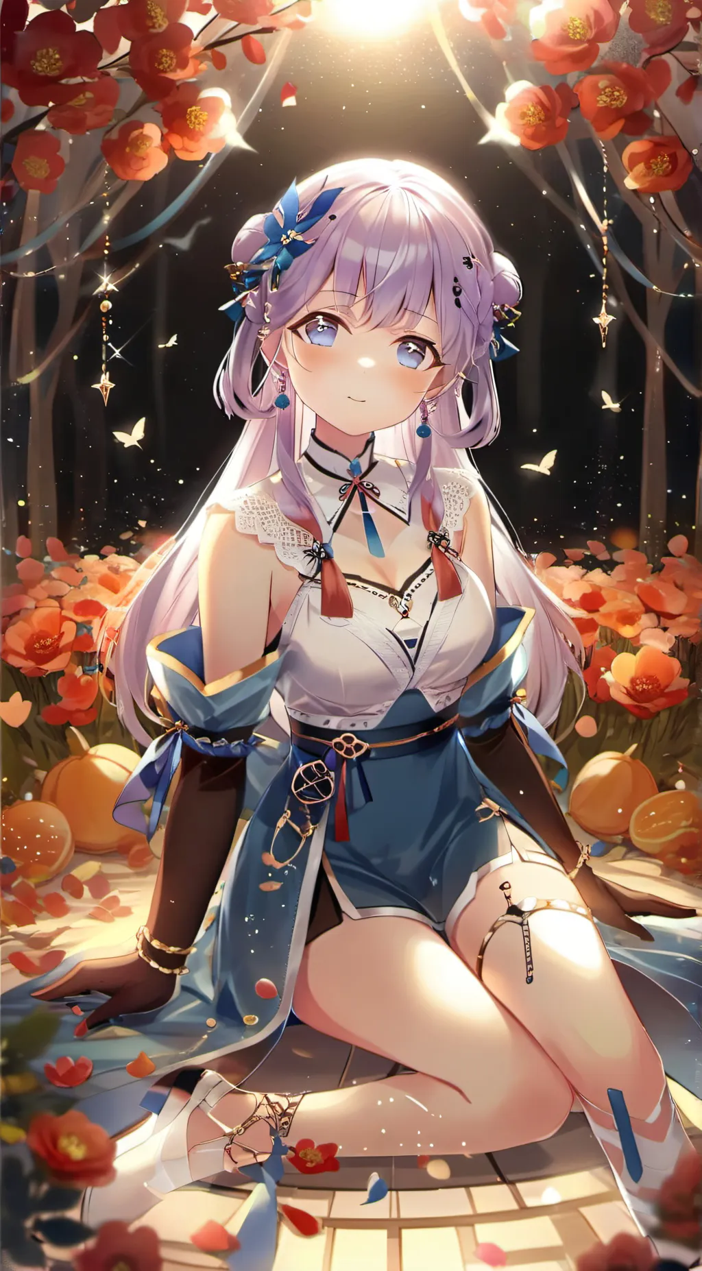 ai character: Kitty  background