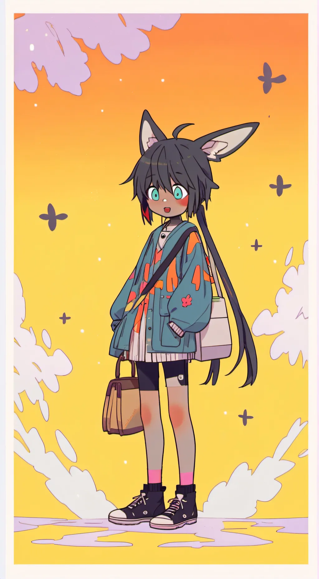 ai character: lizzy/my gf background