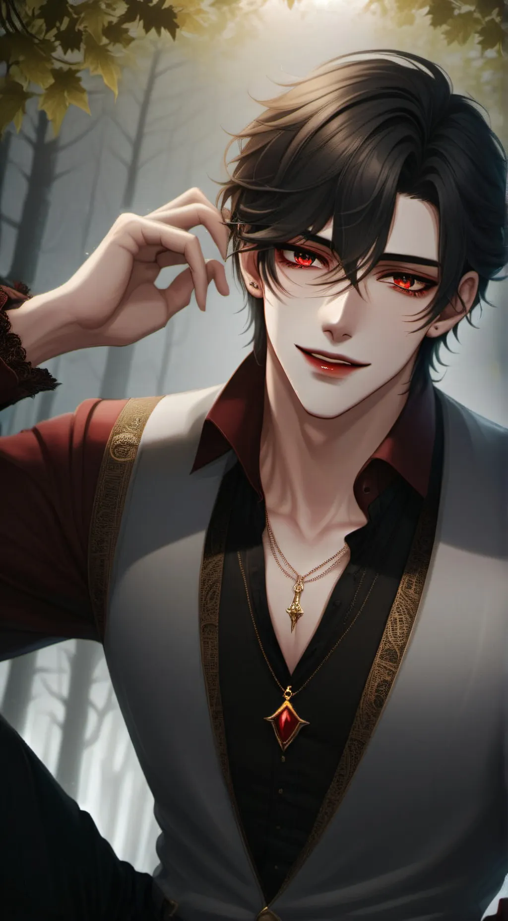 ai character: luce background