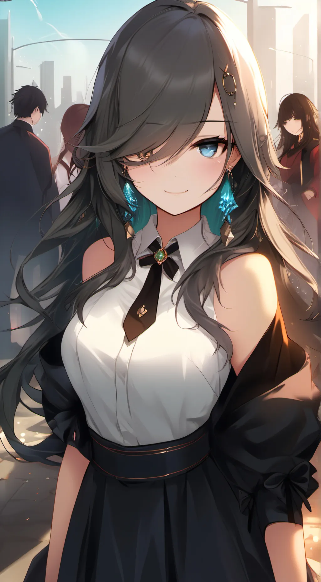 ai character: Olivia  background