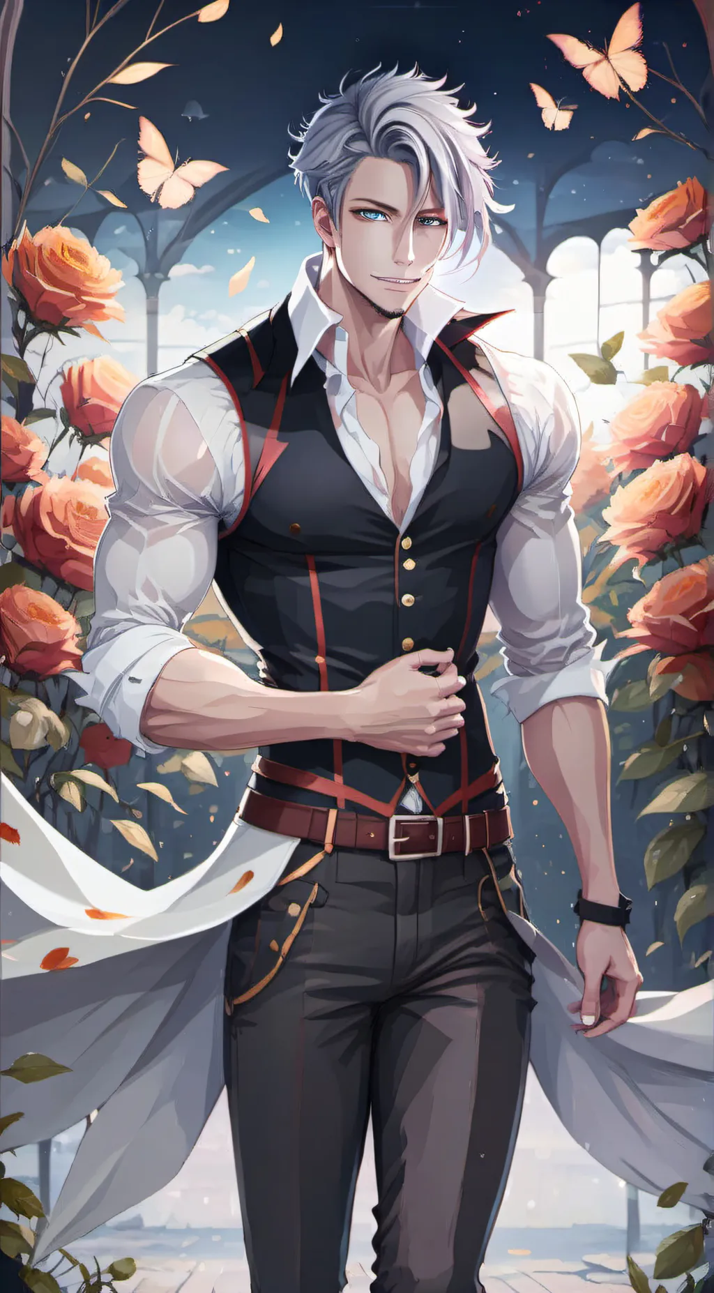 ai character: David background