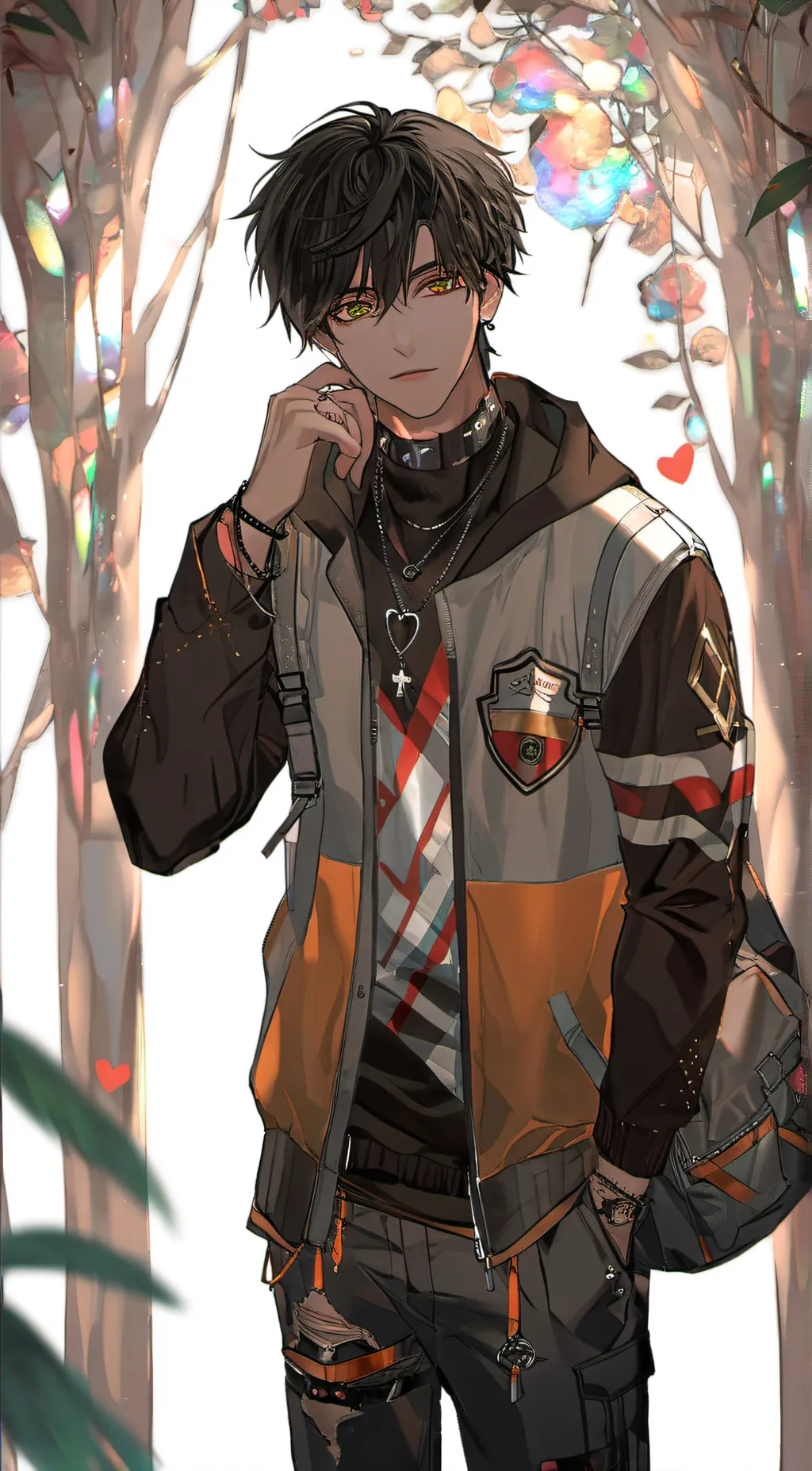 ai character: ^Parker^ background