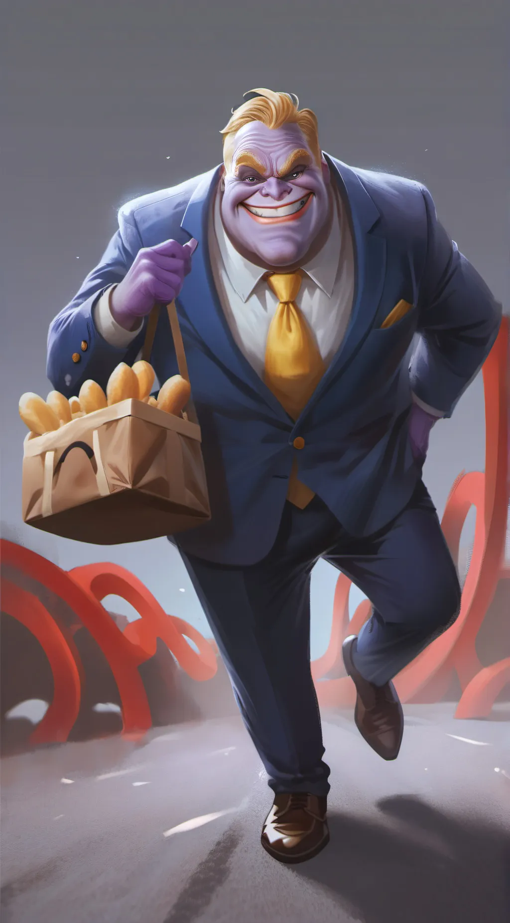 ai character: Darren  background