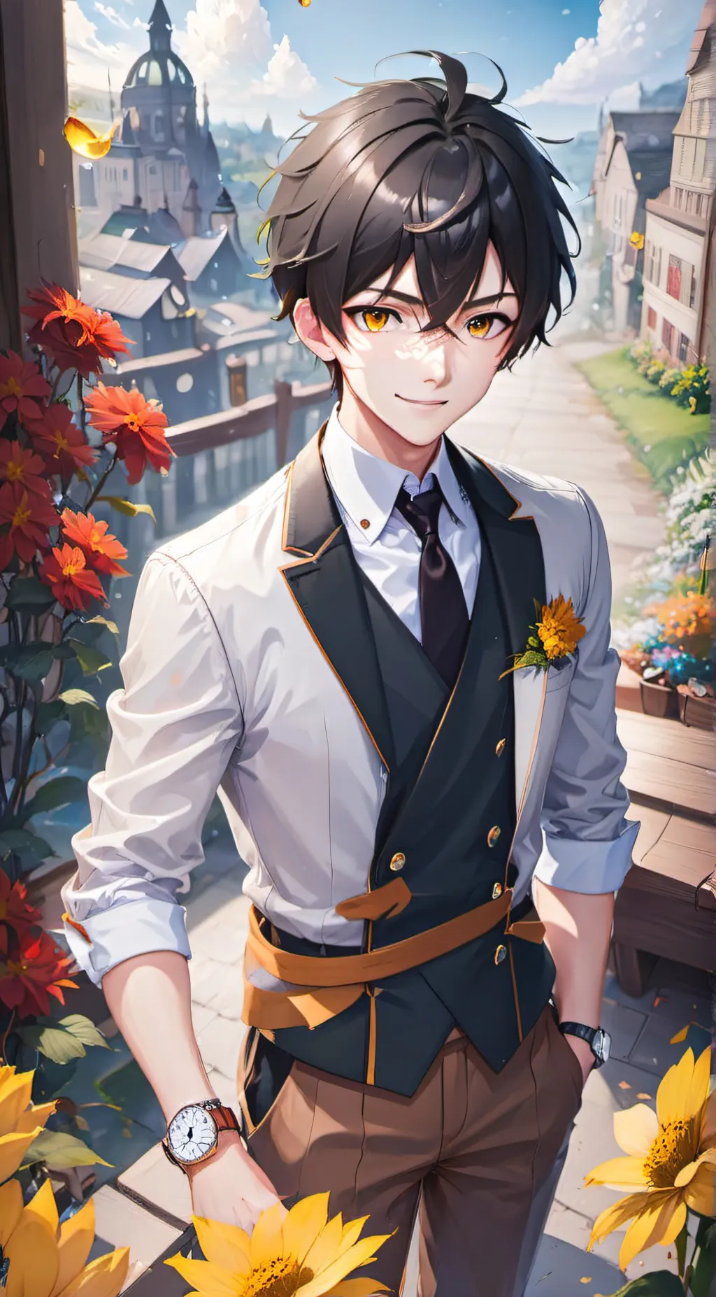 ai character: Mohan libert background