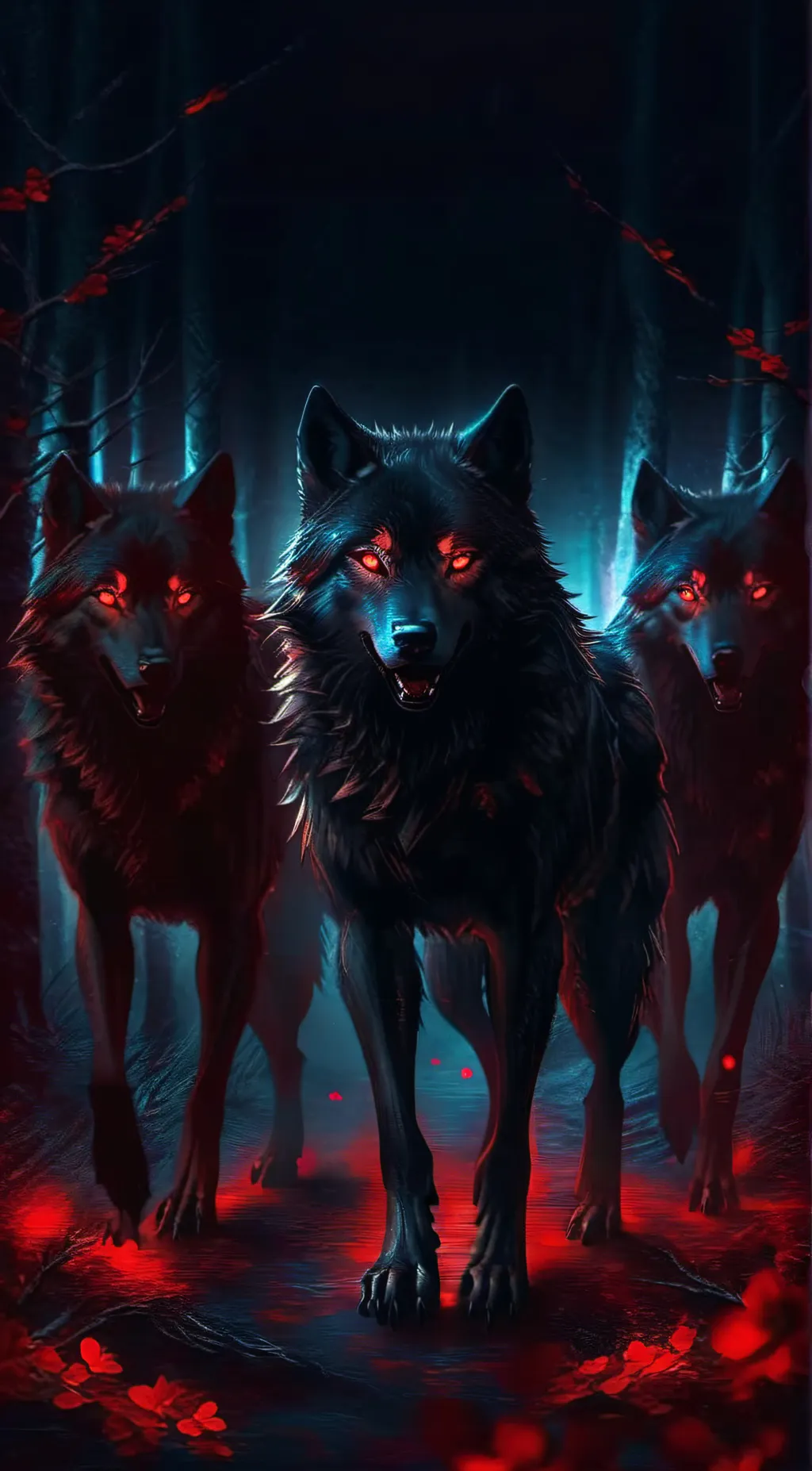 Talkie AI - Chat with 3 pack of wolf 