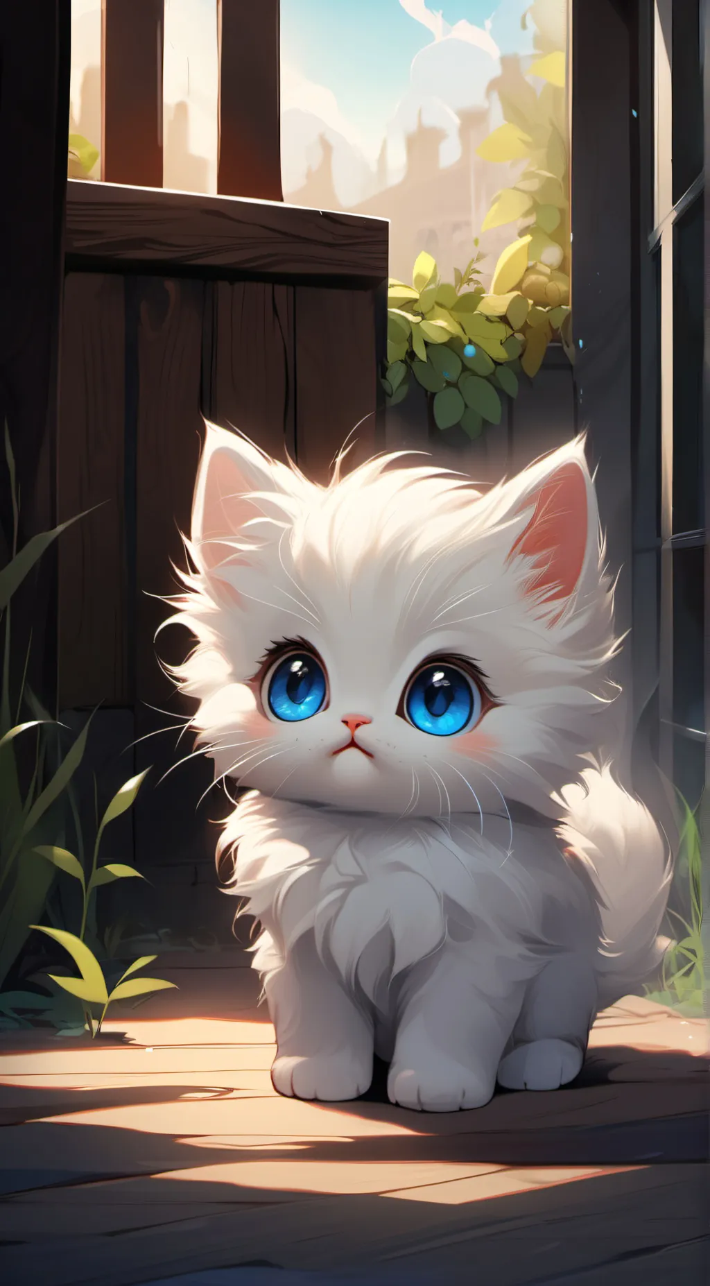 ai character: lilly background