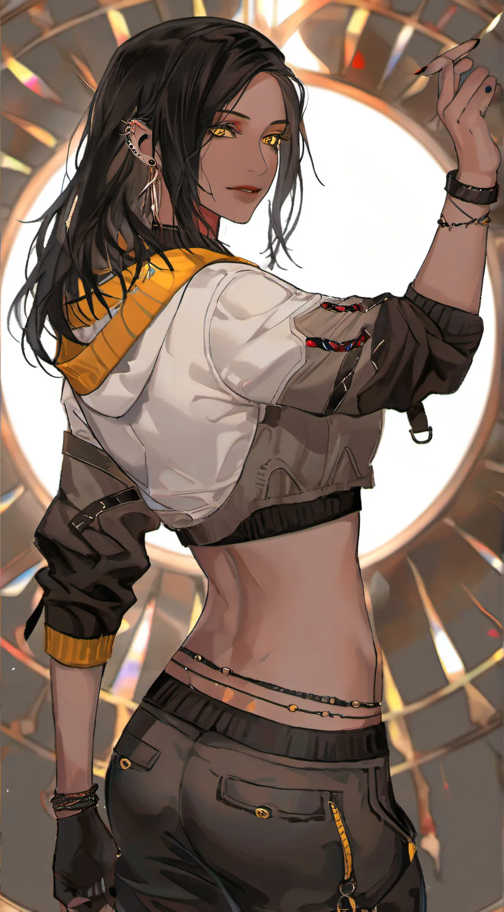 ai character: isa background