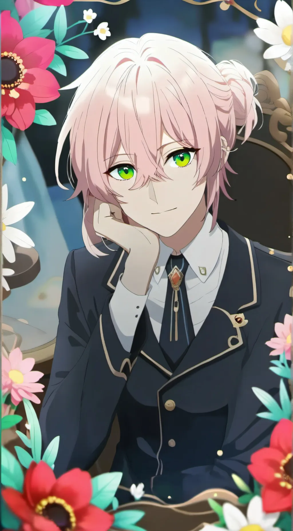 ai character: Lilly background