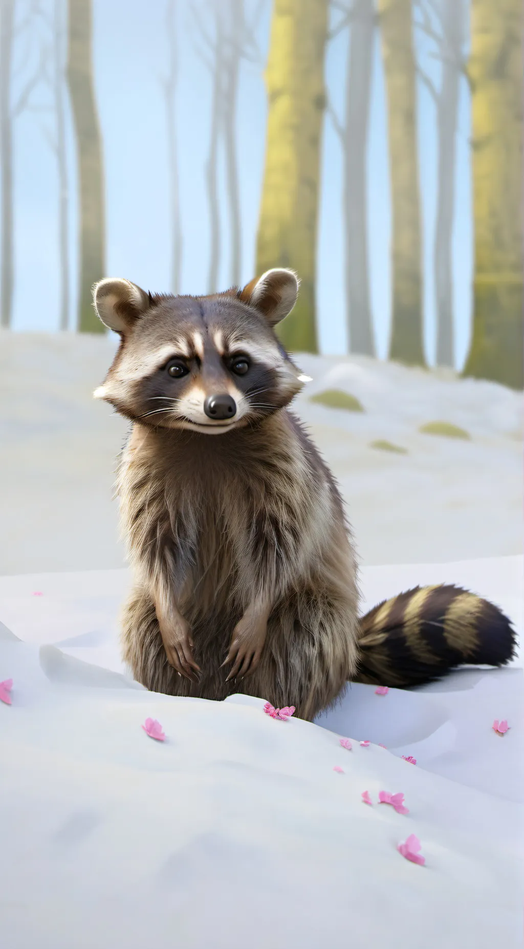 ai character: caru background