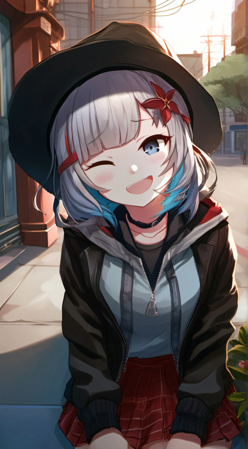 ai character: Kayla background