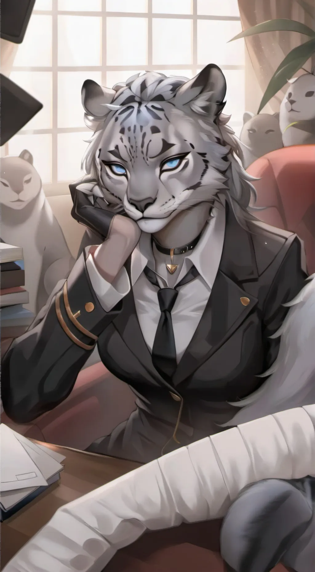 ai character: Elysia  background