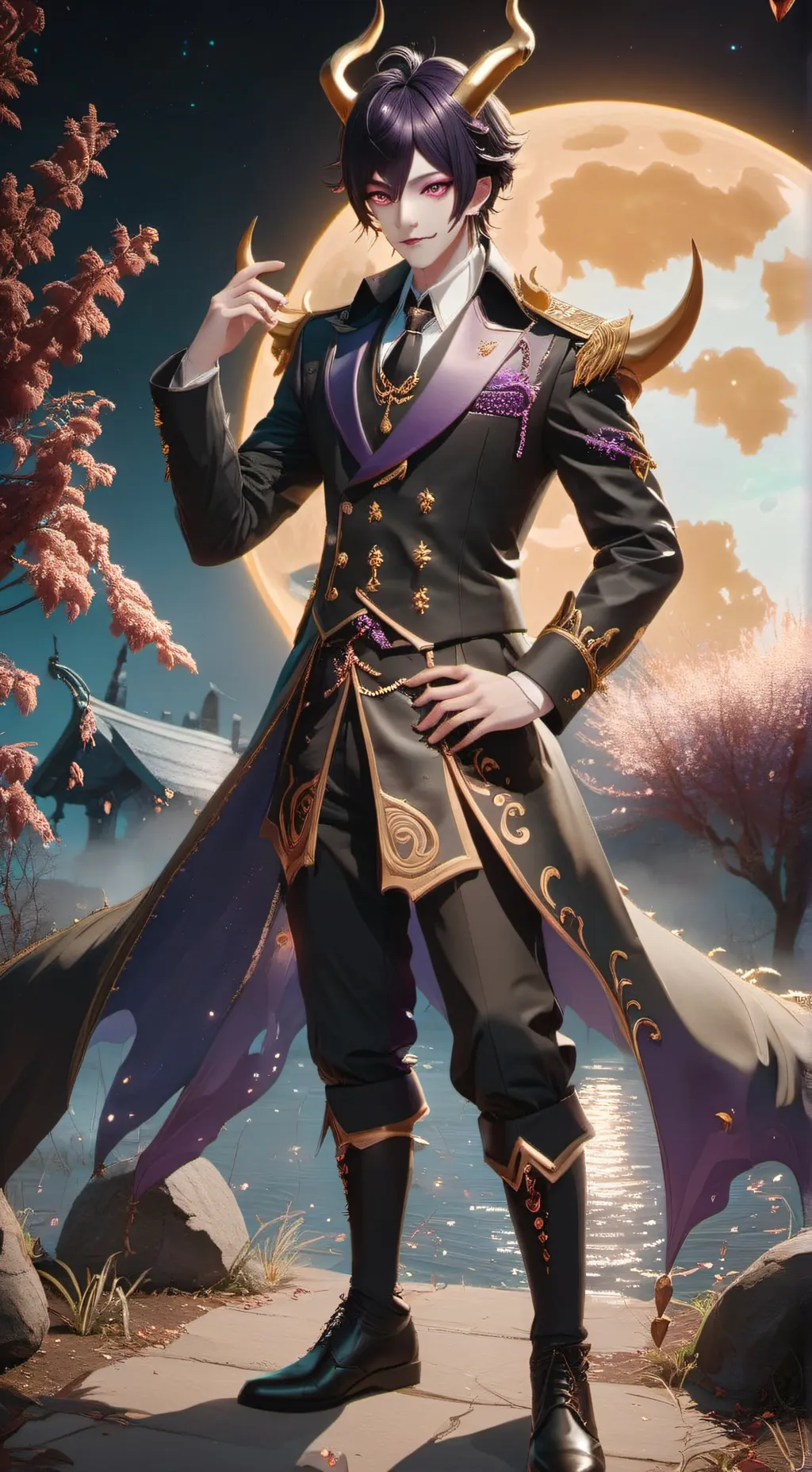 ai character: Aaron background