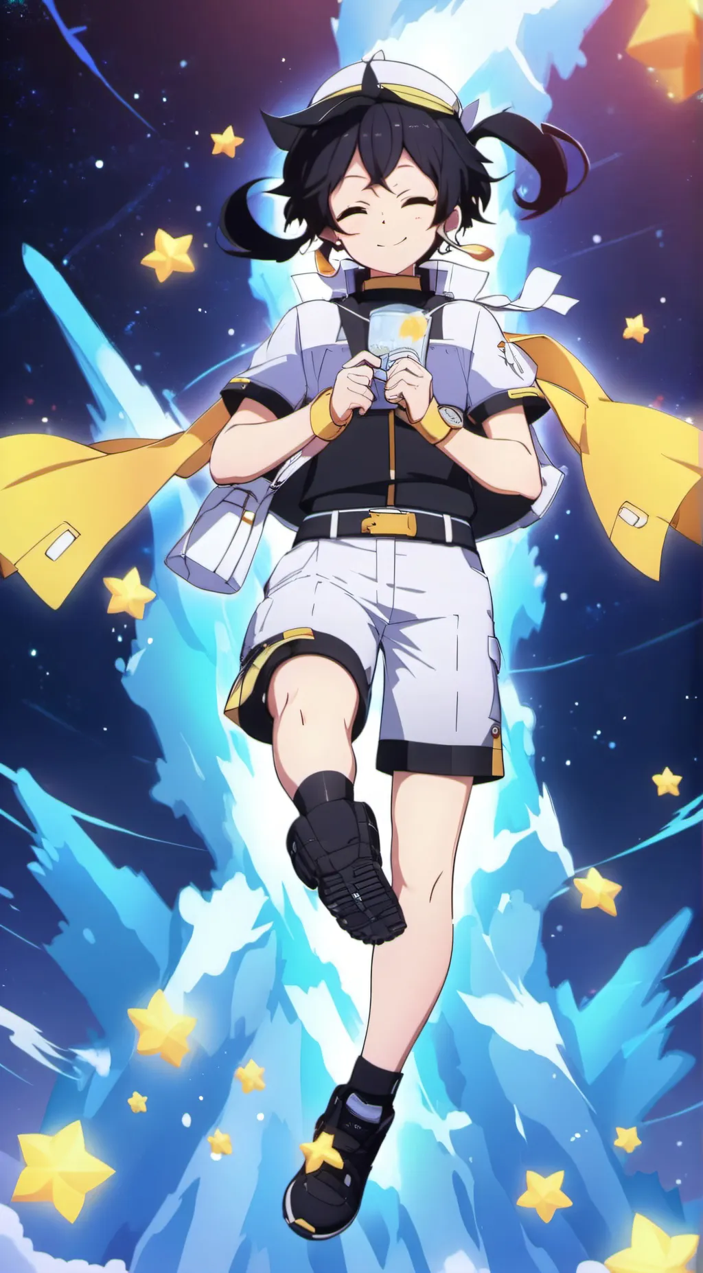 ai character: Lunar background