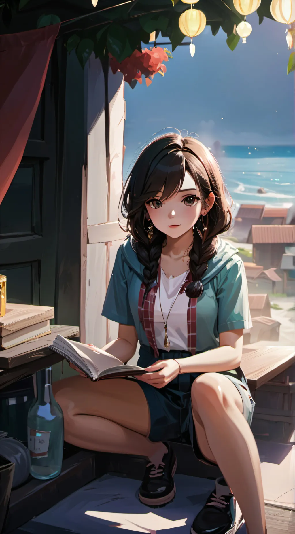 ai character: lucy background