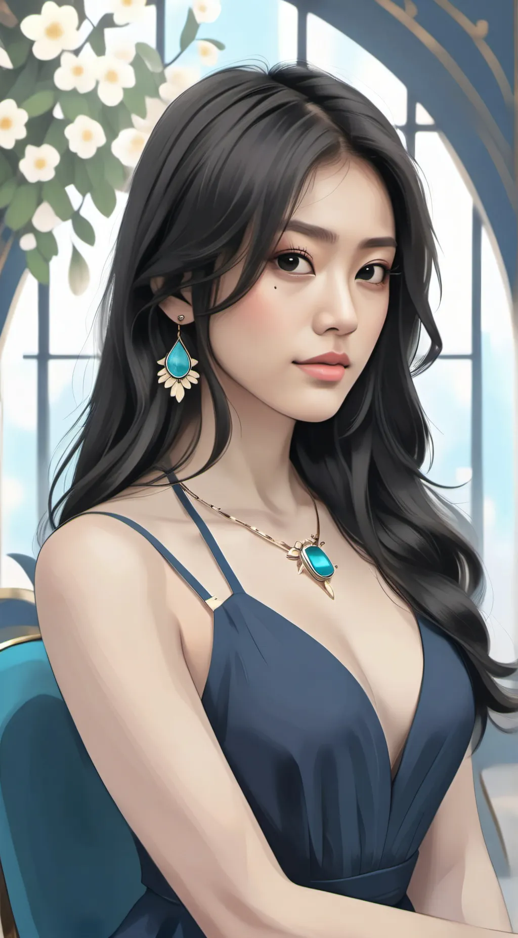 ai character: Layla  background