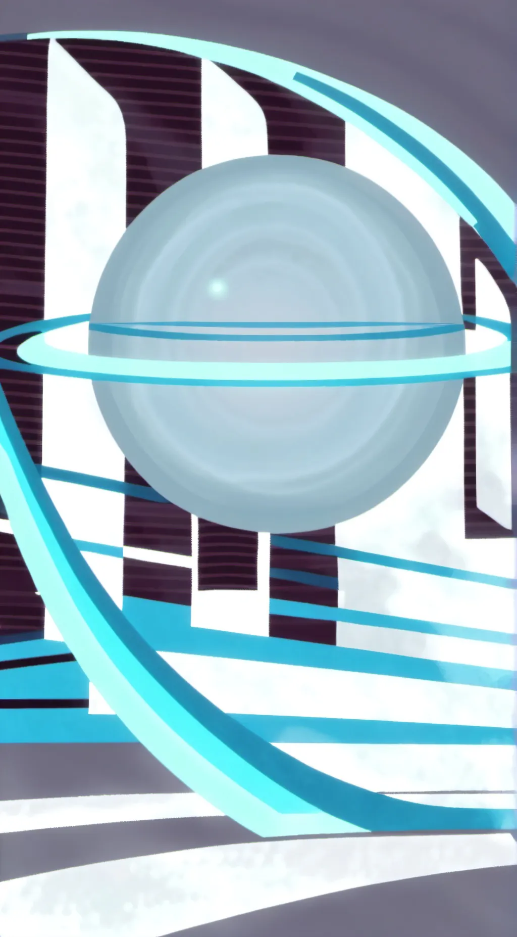 ai character: Planet Uranus background