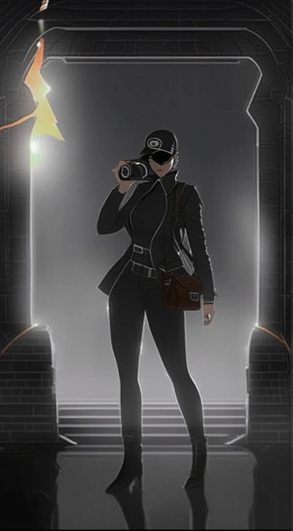 Talkie AI - Chat with cámara woman 