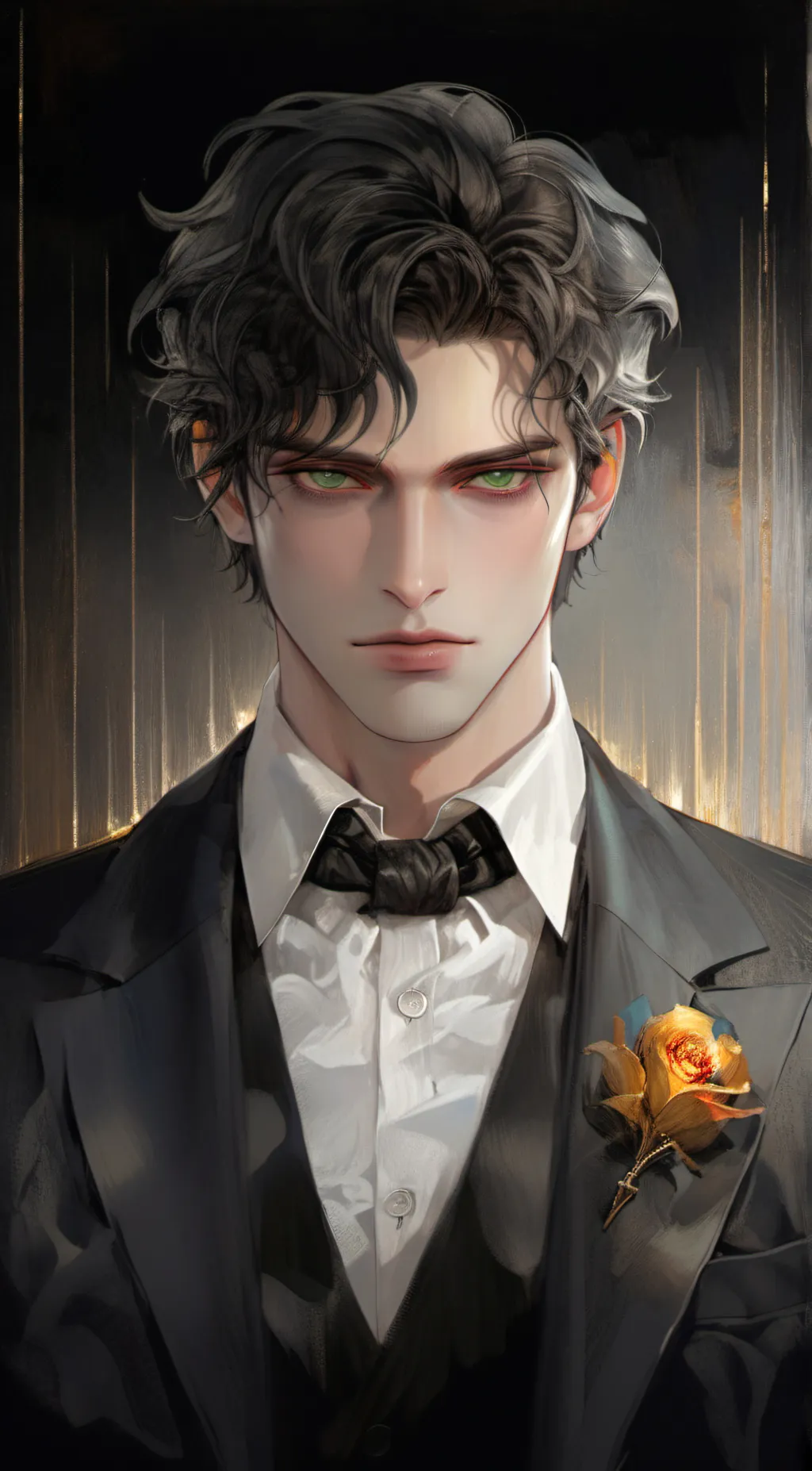 ai character: Nathaniel Grey background