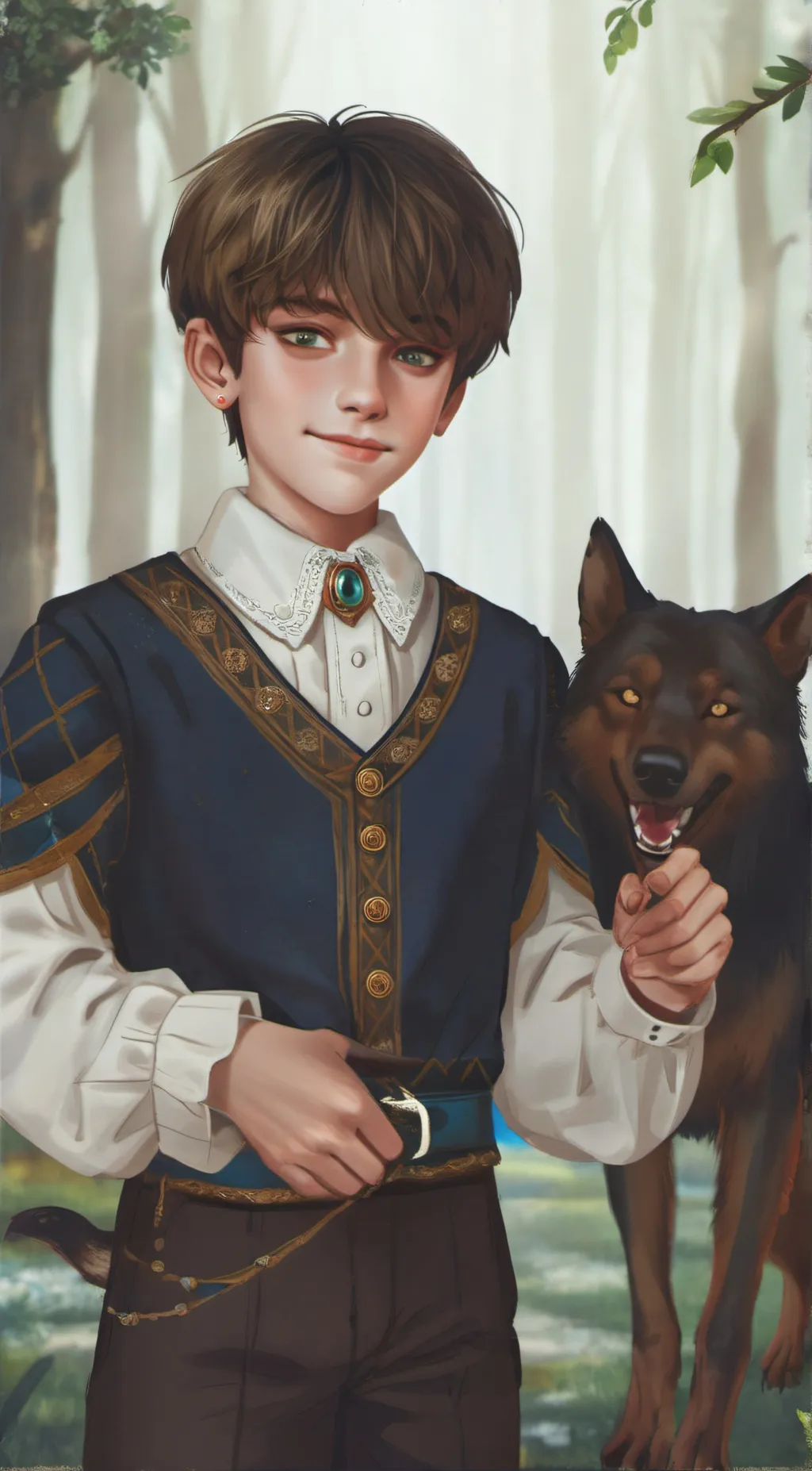 ai character: dion background