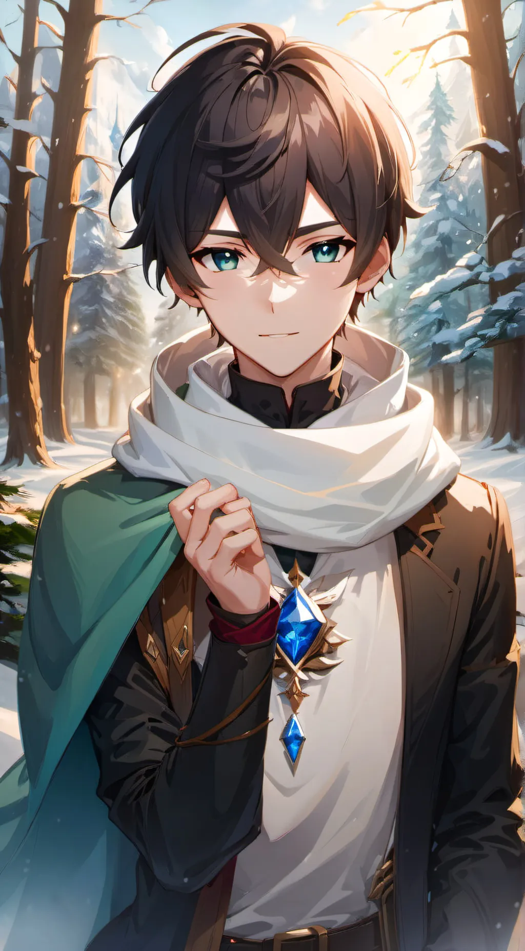 ai character: lock  background