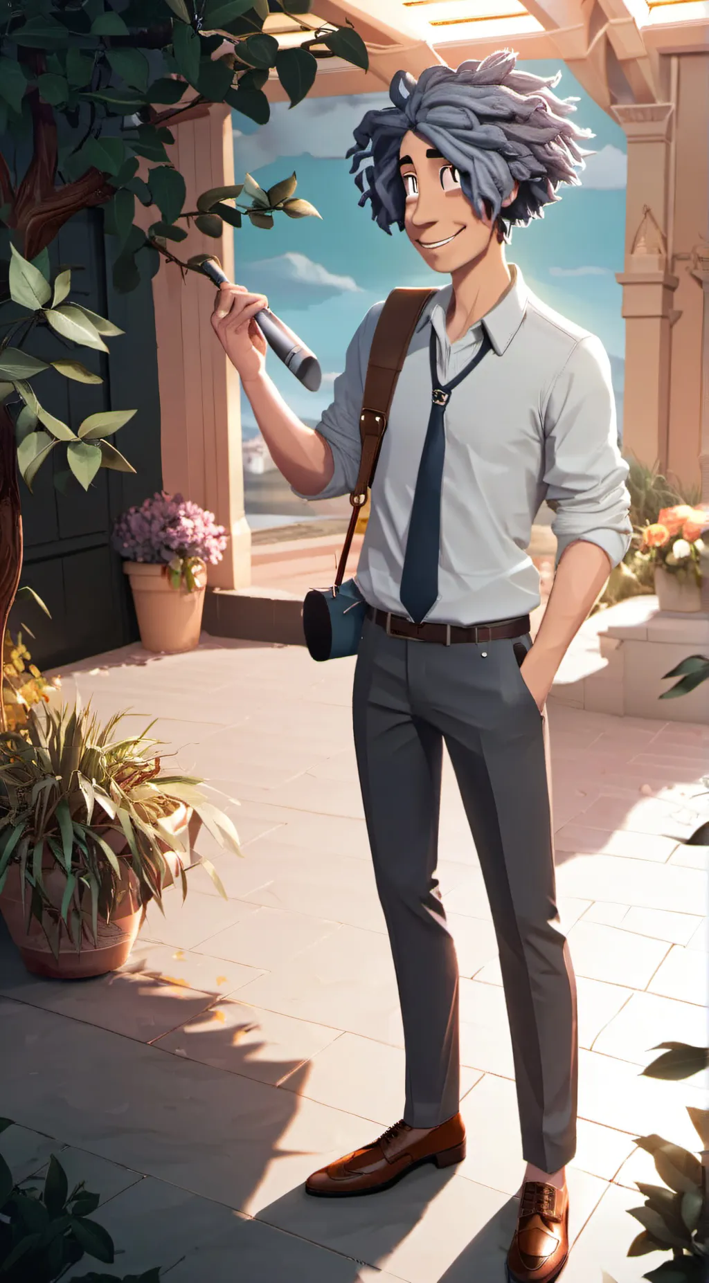 ai character: Connor  background