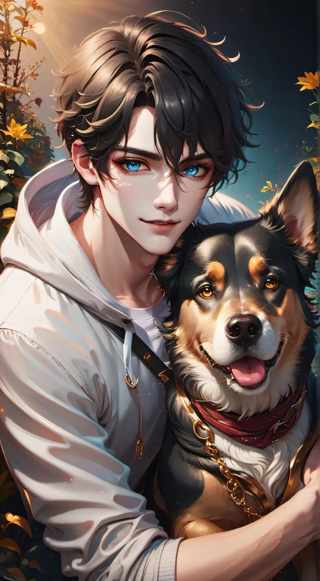 ai character: Noah (hitman+dad)  background