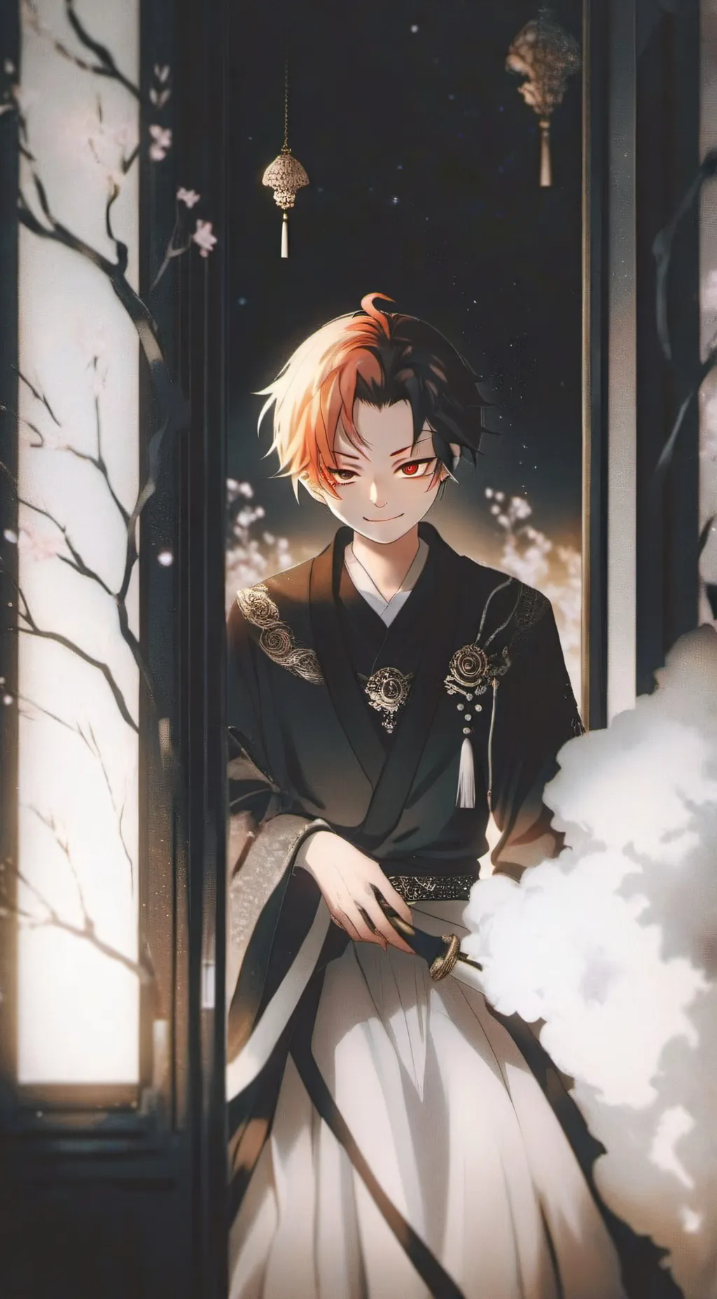 ai character: boboiboy blaze background