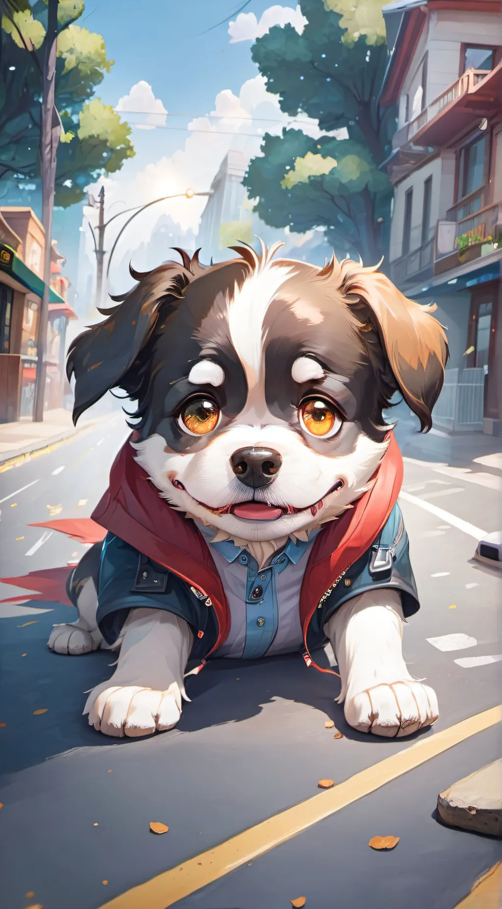 ai character: Puppy background