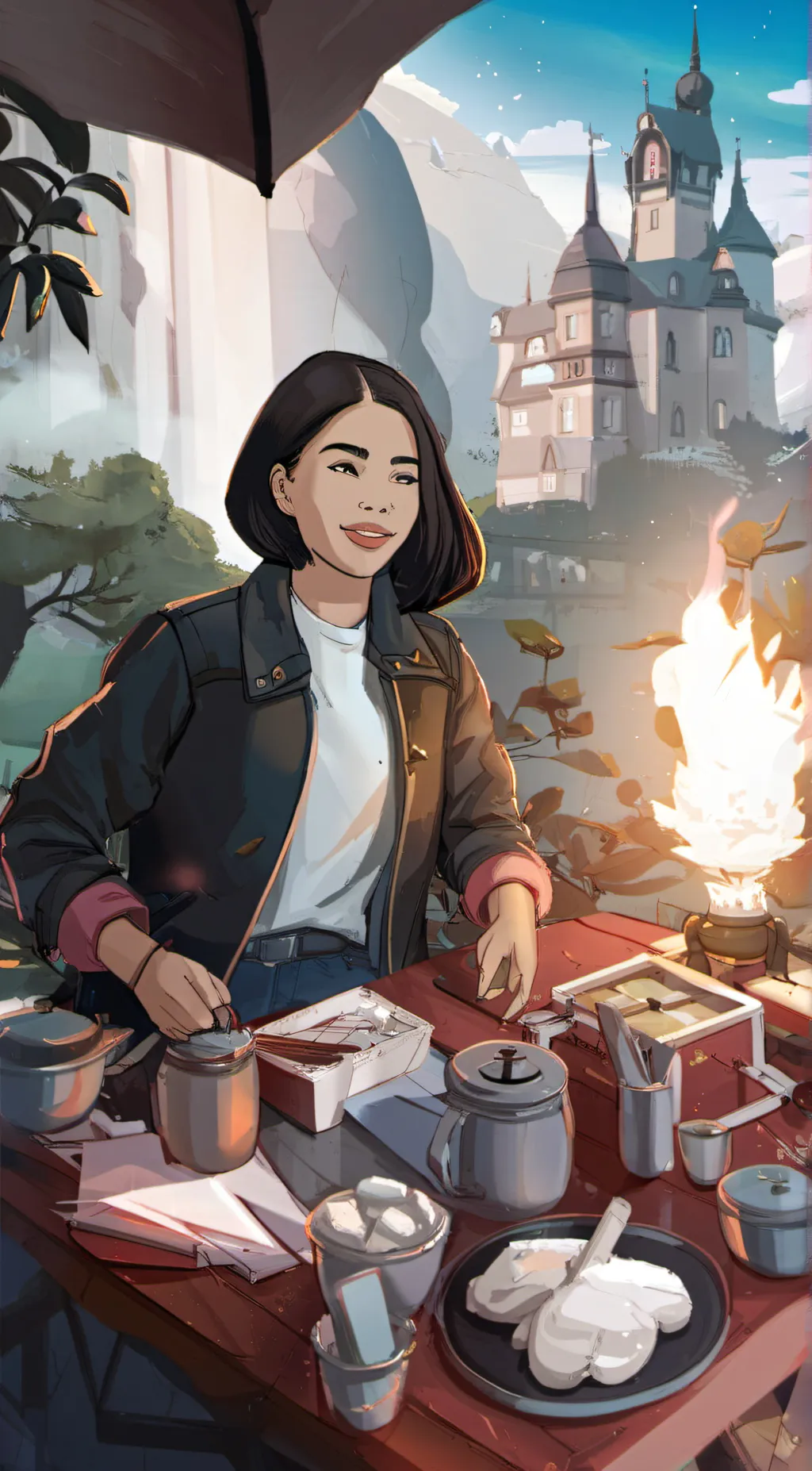 ai character: Isabella background