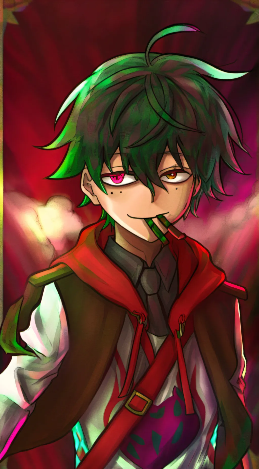 ai character: villain deku background