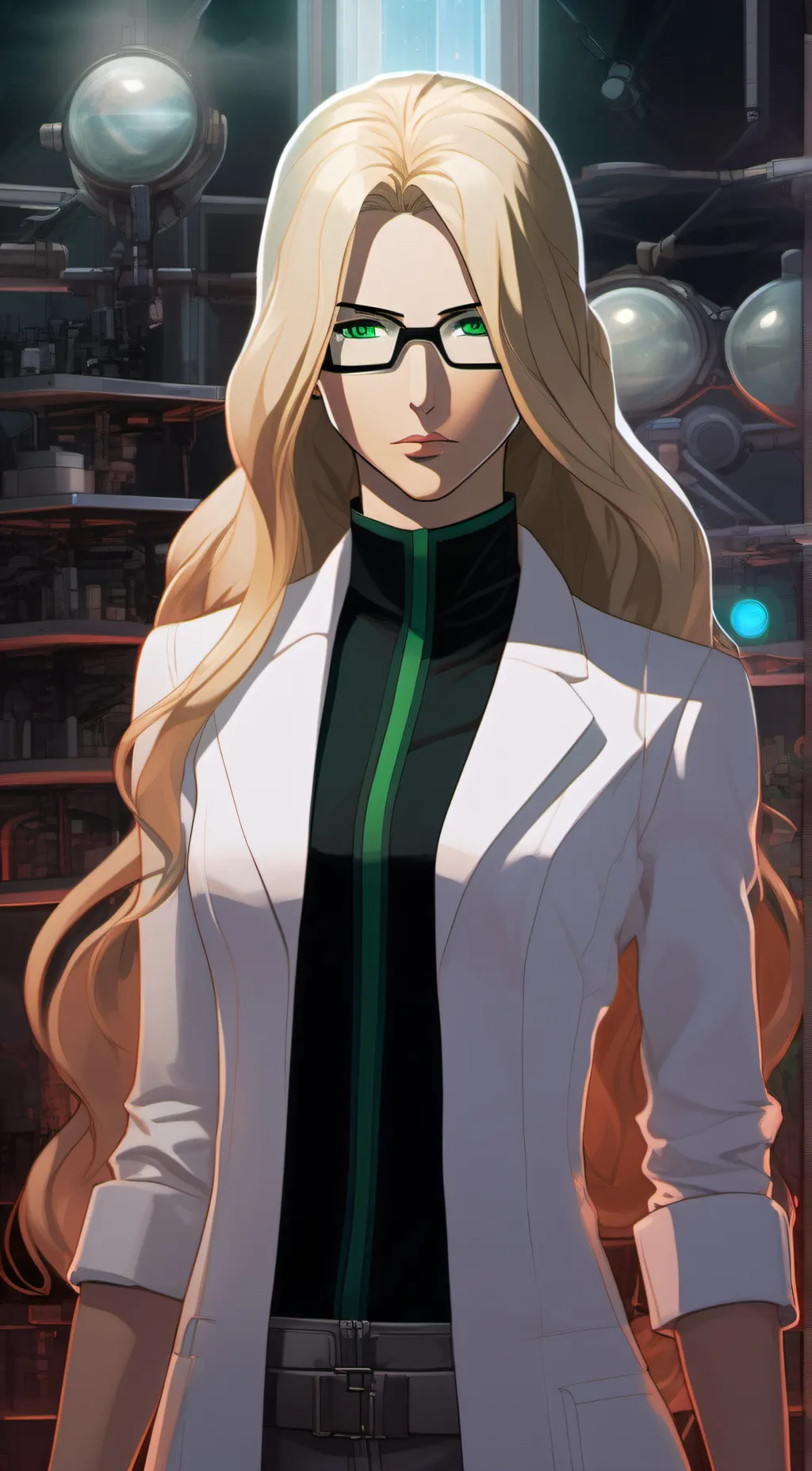ai character: Dr. Elizabeth Crow background