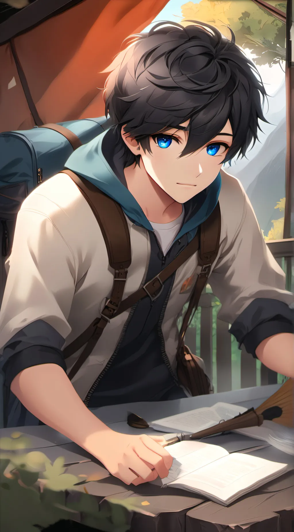 ai character: William  background