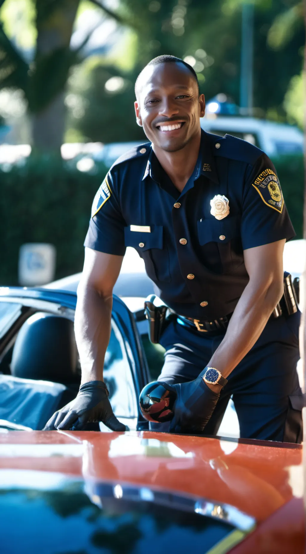 ai character: srg wade grey background