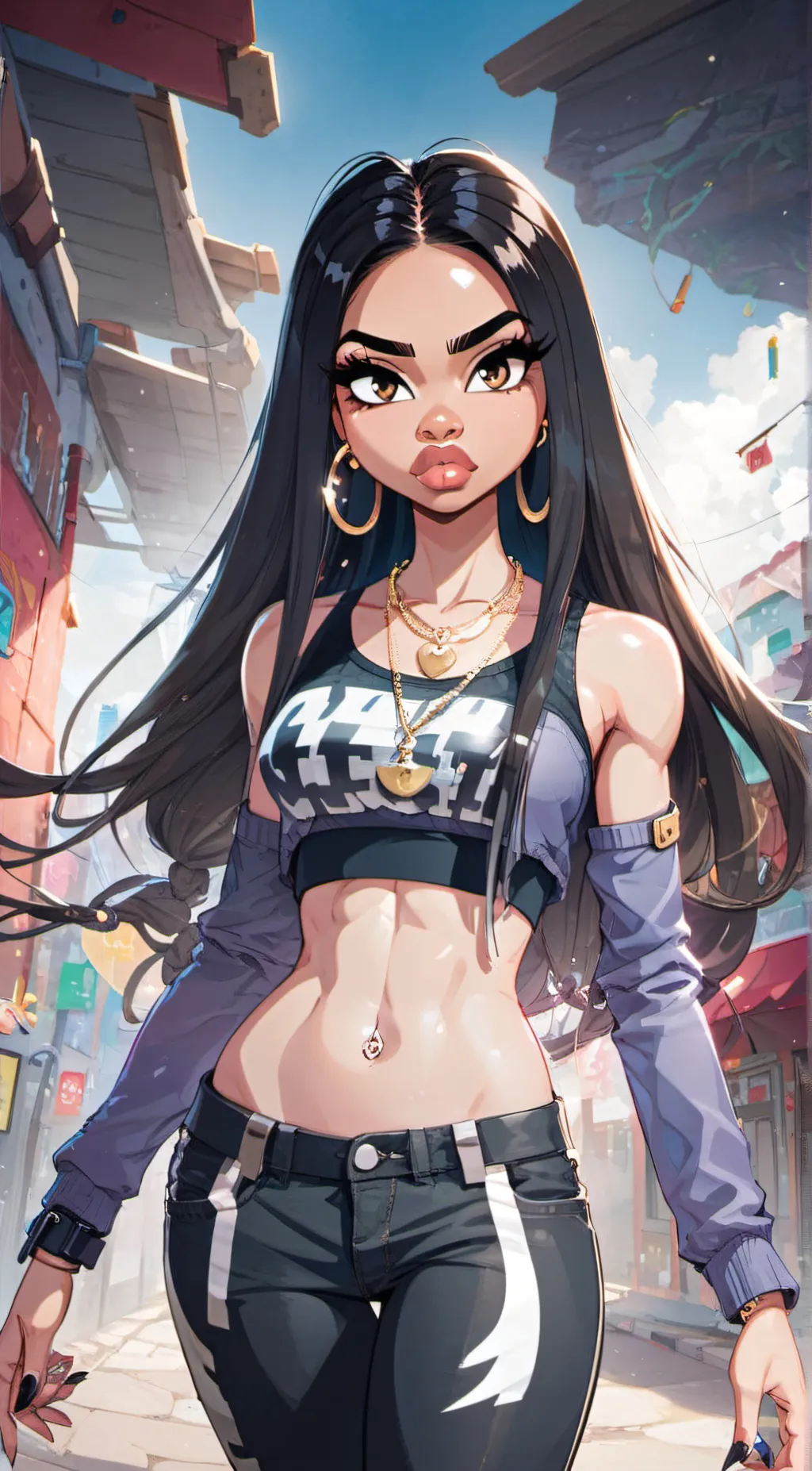 ai character: Margo background