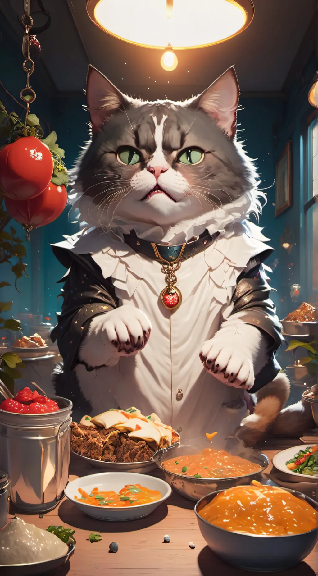 ai character: nose background