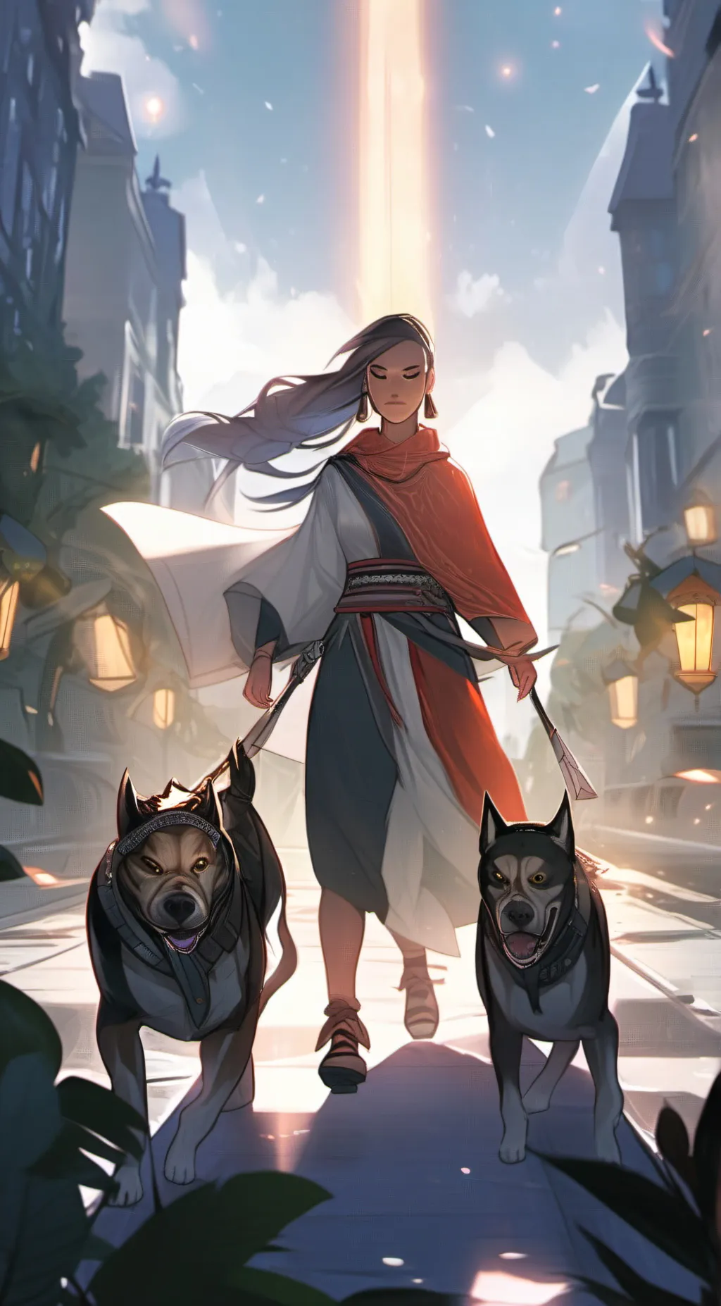 ai character: master galeikeh background