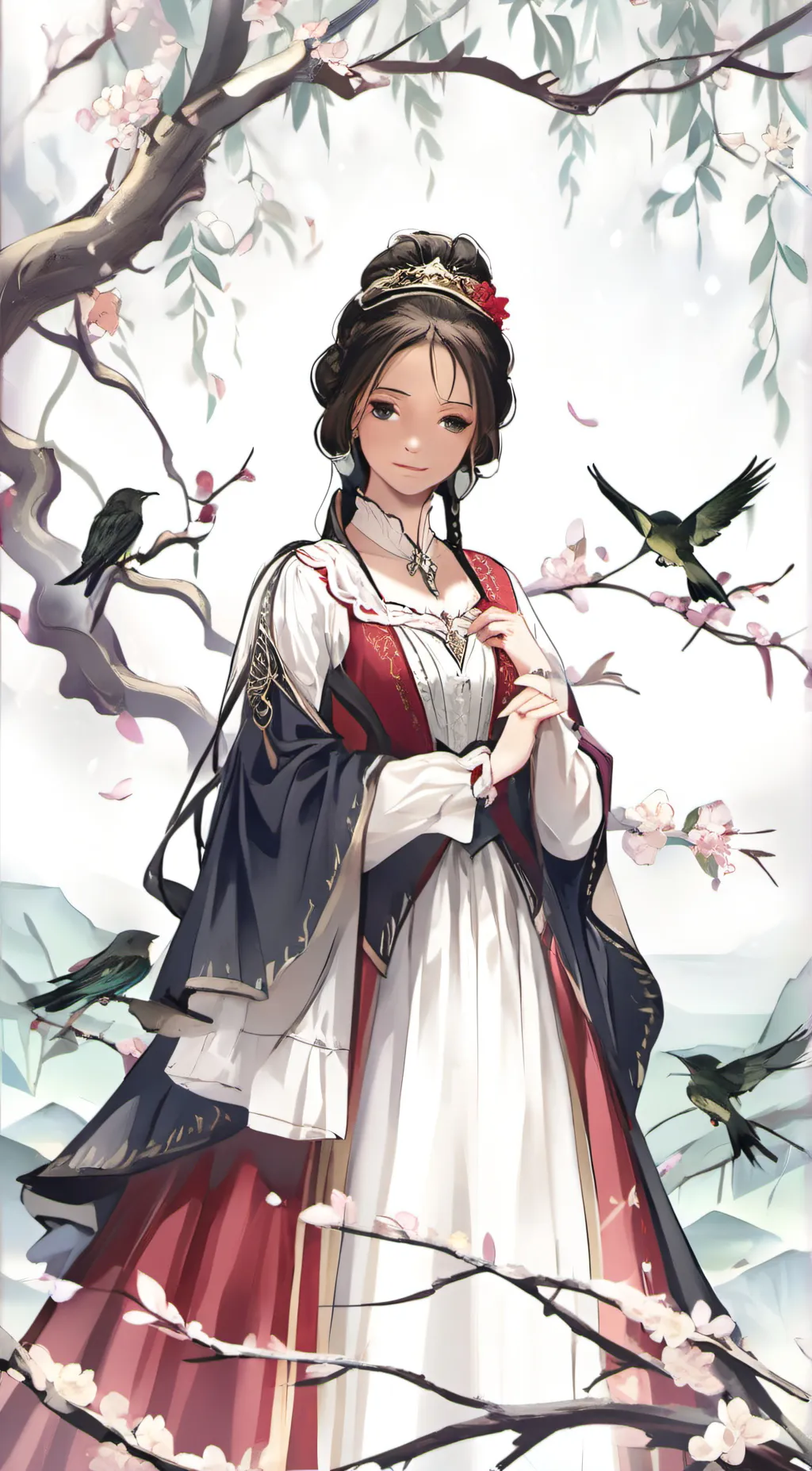 ai character: Sandra background