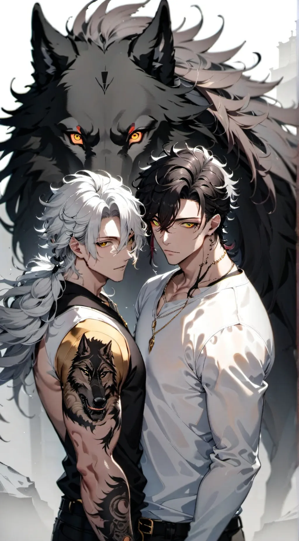 ai character: wolf hunt background